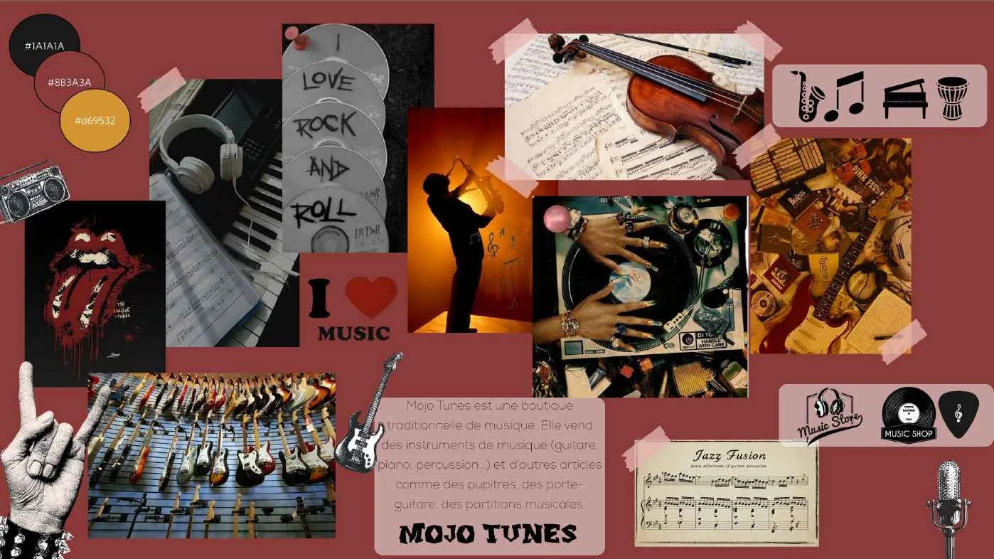Identité visuelle – Mojo Tunes